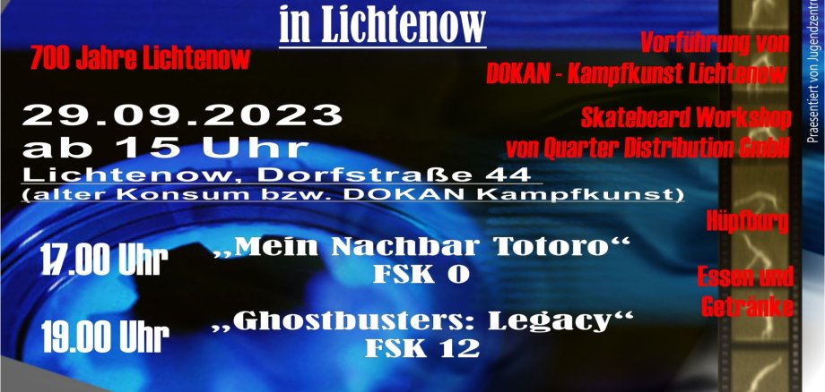 15 Jahre Rucksack-Kino in Lichtenow