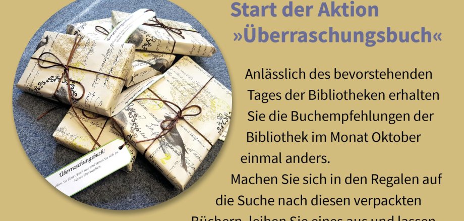 Aktion "Überraschungsbuch" gestartet