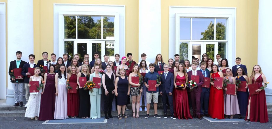 Leistungsstärkster Abiturjahrgang am Heinitz-Gymnasium