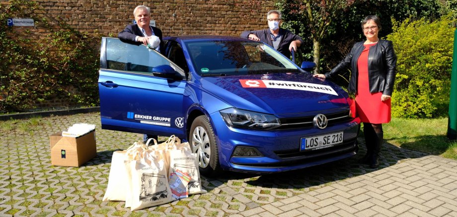 von links nach rechts: Sven Erkner, Joachim Stiefel, Sabine Löser; Foto: Ines Jaenicke